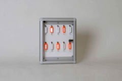 Anahtar Dolabı 10 Kanca Kapasiteli Pleksi Kapılı