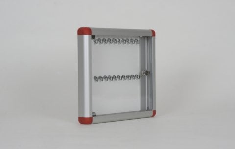 Anahtar Dolabı 20 Kanca Kapasiteli Pleksi Kapılı