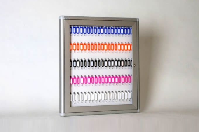 Key Cabinet with 100 Hook Capacity
