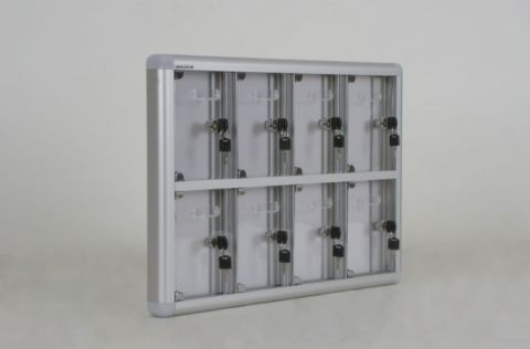 Mobile Phone Locker with 8 Compartments and Name Tag Holder