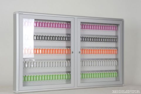 Key Cabinet with 200 Hook Capacity and Number Holder