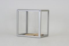 The ballot box is transparent.