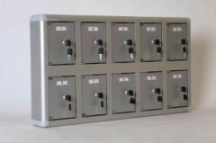 Mobile Phone Locker with Aluminum Composite Door