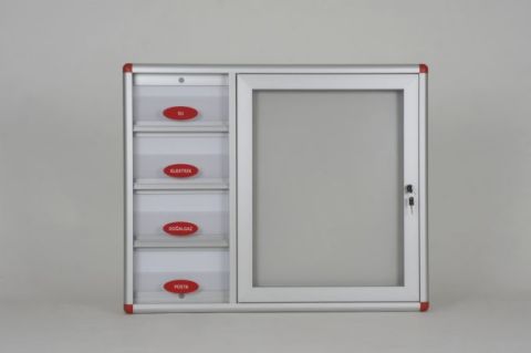 Ortak Posta Kutusu Ve Duyuru Panosu Slim Seri