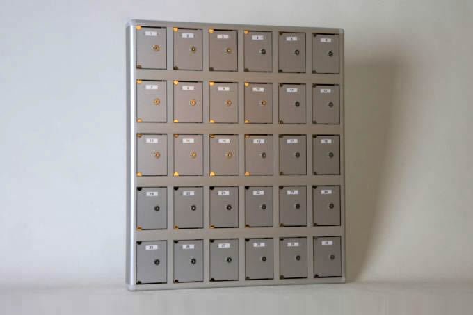 Phone Storage Cabinet, Capacity for 30 Units