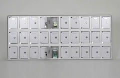 Cep Telefonu Emanet Dolabı Alüminyum Kasalı 30 Adet Kapasiteli