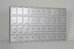 Cep Telefonu Dolabı Alüminyum Kompozit Kapılı İsimlikli