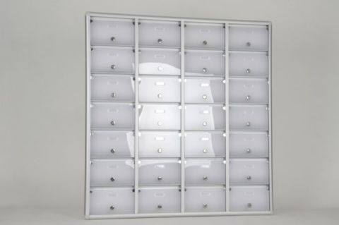 Posta Kutusu 28 Daire Buzlu Pleksi Kapı İsimlikli