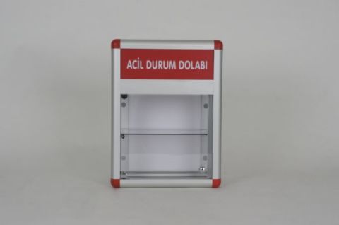 The emergency cabinet can be sealed.