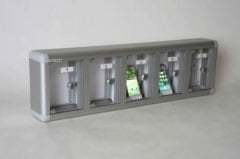 Telefon Dolabı Şeffaf İsimlikli 5 Adet Kapasiteli