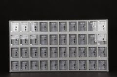 Şeffaf İsimlikli 40 Adetlik Cep Telefonu Dolabı