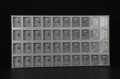 Şeffaf İsimlikli 40 Adetlik Cep Telefonu Dolabı