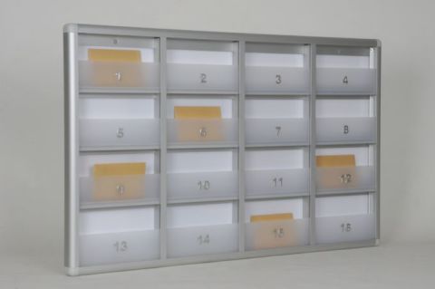 Posta Kutusu 16 Daire Bariyerli