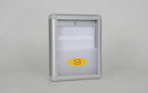 Mailbox with Barrier