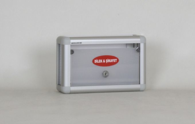 Suggestion and Complaint Box with Plexiglas Door