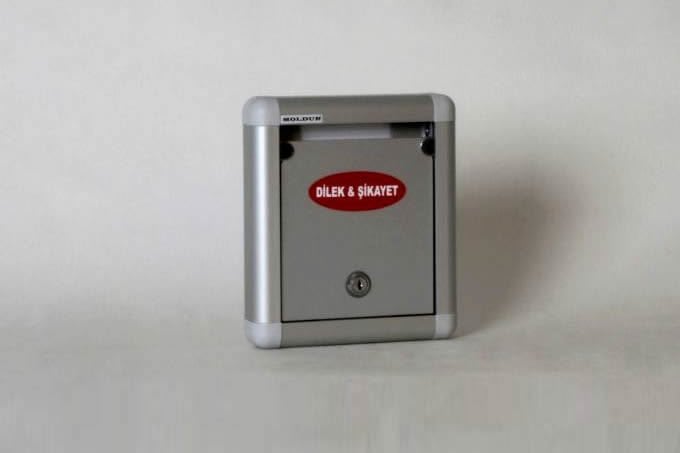 Alüminyum Dilek Ve Şikayet Kutusu