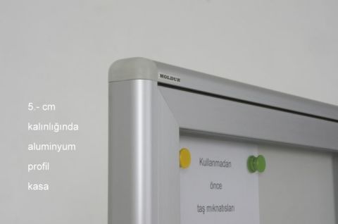 Apartment Building Notice Board and Shared Mailbox Set