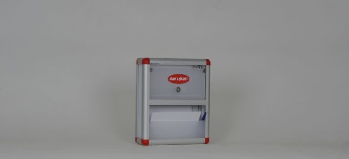 Suggestion and Complaint Box with A5 Form Holder