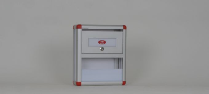 Suggestion and Complaint Box, A5 Form, with Compartments