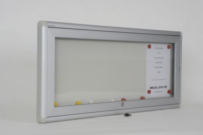 İlan Panosu 4 A4 Kapasiteli Slim Seri