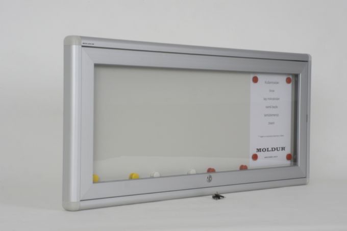 Notice Board, 4 A4 Capacity, Slim Series