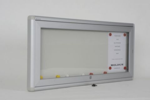 Notice Board, 4 A4 Capacity, Slim Series