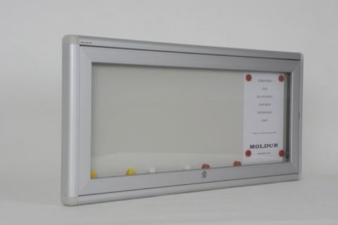 Notice Board, 4 A4 Capacity, Slim Series