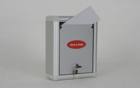 Dilek ve Öneri Kutusu Alüminyum