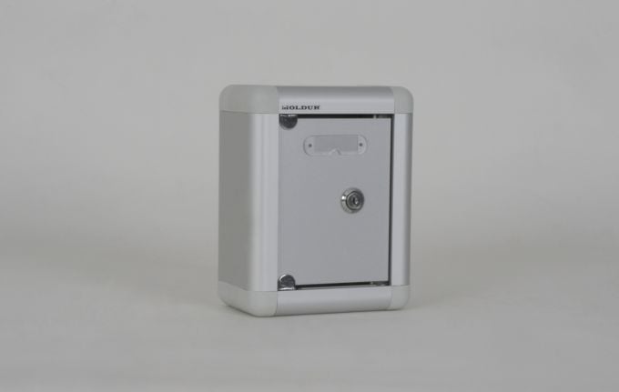 Cep Telefon Dolabı Metal Kapaklı İsimlik Hazneli