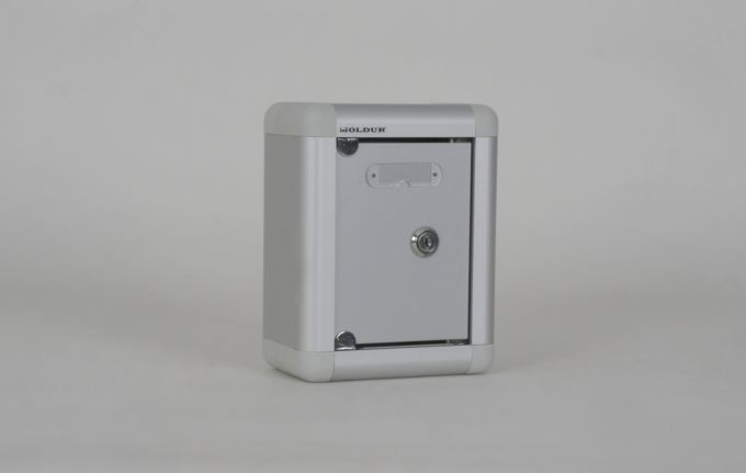 Mobile Phone Locker with Metal Lid and Name Tag Compartment