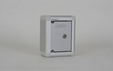 Mobile Phone Locker with Metal Lid and Name Tag Compartment