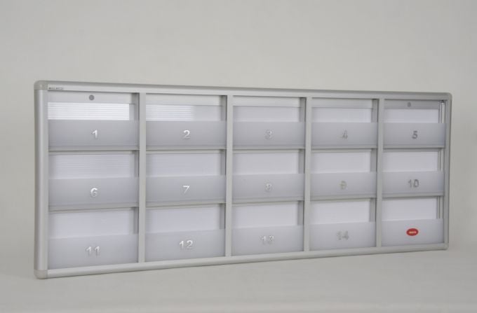 Mailbox 15 Apartments Movable Barrier System