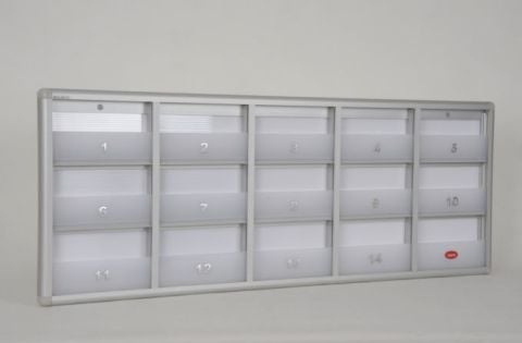 Mailbox 15 Apartments Movable Barrier System