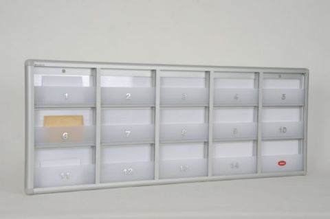 Mailbox 15 Apartments Movable Barrier System