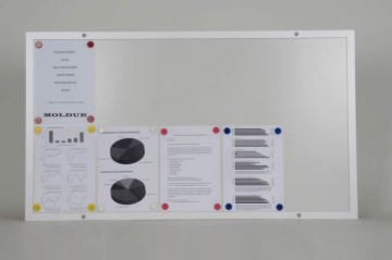 Magnetic Notice Board, 10 A4 Capacity
