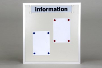 Magnetic Notice Board, 6 A4 Capacity