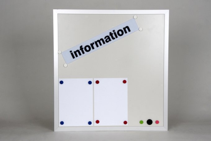 Magnetic Notice Board, 6 A4 Capacity