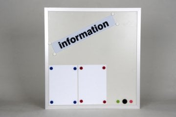 Magnetic Notice Board, 6 A4 Capacity