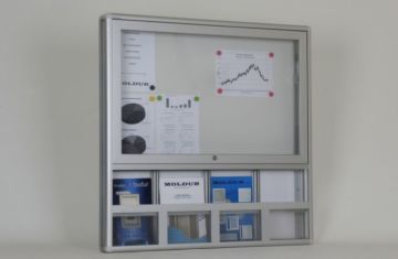 Broşürlüklü 8 A4 Kapasiteli Duyuru Panosu