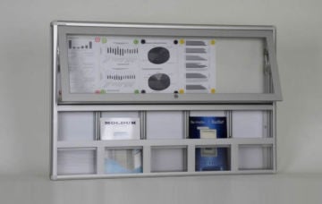 Duyuru Panosu 5 A4 Kapasiteli A4 Form Hazneli