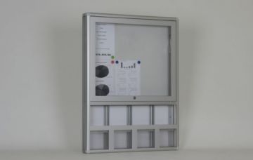 Broşürlüklü 6 A4 Kapasiteli Duyuru Panosu