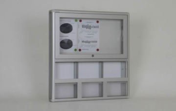 Broşürlük Ve Duyuru Panosu 3 A4 Kapasiteli