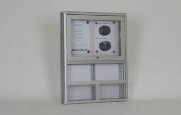 Broşürlük Ve İlan Panosu 2 A4 Kapasiteli