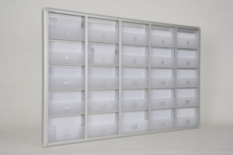 Posta Kutusu 25 Daire Bariyer Sistem