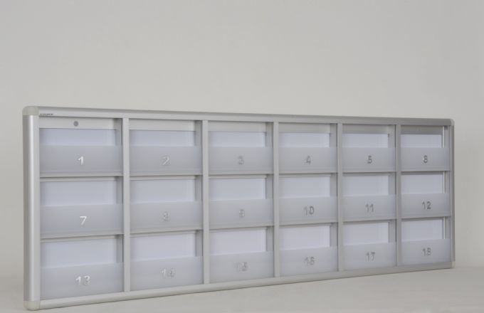 Mailbox 18 Apartment Barrier System