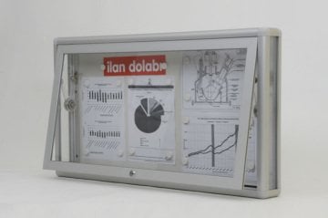 Magnetic Notice Board, 4 A4 Sheet Capacity