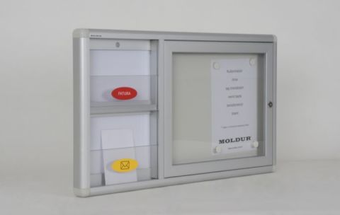 Shared Mailbox and Notice Board Unit