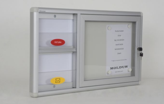 Shared Mailbox and Notice Board Unit
