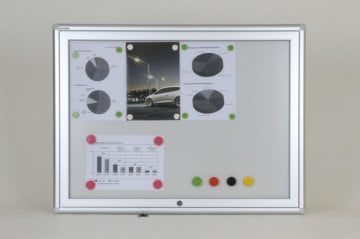 Notice and Announcement Board, 8 A4 Capacity