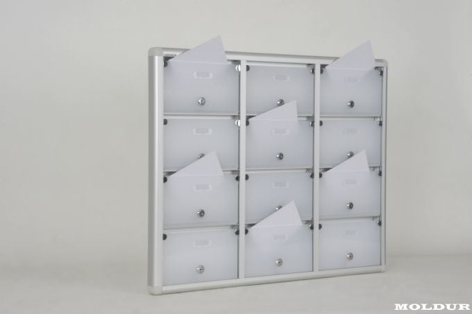 Mailbox with 12 Apartment Nameplates